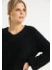 usha WHITE LABEL Damen Strickpullover in Schwarz