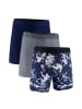 Under Armour Boxershort 3er Pack in Grau/Schwarz