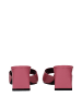 Versace Pink Leder Flache Sandalen