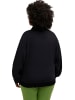 Ulla Popken Sweatshirt in schwarz