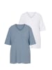 Ulla Popken Shirt in blau