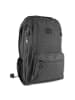 Bag Street Freizeitrucksack, Sportrucksack Nylon grau ca. 25cm breit ca. 43cm hoch