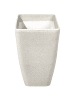 Beliani Outdoor Blumentopf BARIS in Beige - (W) 74 x (H) 45 x (L) 32 cm