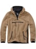 Brandit Pullover "Teddyfleece Worker Pullover" in Khaki