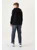 Garcia Kapuzensweatjacke in off black