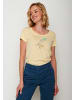 GreenBomb T-Shirt Animal Bird Fine in Vanille