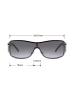 BEZLIT Damen Sonnenbrille in Schwarz