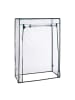 relaxdays 3 x Tomatengewächshaus in Transparent - (B)100 x (H)150 x (T)50 cm