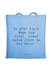 Mr. & Mrs. Panda Tote Bag Spruch Geborgenheit Natur mit Spruch in Sky Blue