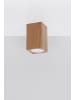 Nice Lamps Deckenleuchte SONA 10 Eiche holz (L)6cm (B)6cm (H)10cm