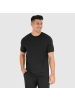 SMILODOX T-Shirt Ilian Modal in Schwarz