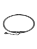 Steel_Art Armband Thiago schwarz farben in schwarz