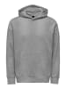 ONLY & SONS Kapuzenpullover in Light Grey Melange