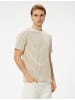 KOTON T-shirt in Kamelfeder