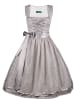 Country Line Midi Dirndl in Silber