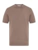 Felix Hardy T-Shirt in Braun-Grün Meliert