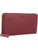 Esquire Peru Geldbörse RFID Schutz Leder 19 cm rot
