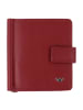 Golden Head Polo Geldbörse RFID Schutz Leder 10 cm Geldscheinklammer rot
