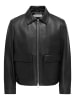 ONLY & SONS Lederjacke in Black