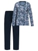 Ammann Schlafanzug Night & Home in Blau