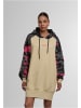 DNGRS Dangerous Hoodie "Dangerous Dngrs Oversized Hoodydress Trust" in Beige