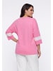 faina Women Plus Size Blouse in Pink