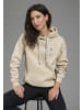 Delmao Kapuzensweatshirt in beige
