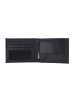 oxmox Leather Geldbörse RFID Schutz Leder 11 cm in schwarz-freedom fish
