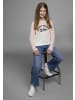 Kidsworld Langarmshirt in rosa-naturweiß