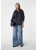 comma Bluse in 5922_dunkelblau