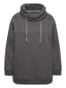 Ulla Popken Sweatshirt in graphitgrau