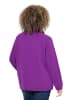 Ulla Popken Sweatshirt in dunkles violett