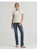 Wrangler T-Shirt Good Jeans in Cream