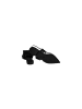 Pinko Schwarz Leder Ballerinas