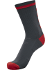 Hummel Hummel Socks Elite Indoor Multisport Unisex Erwachsene Atmungsaktiv Feuchtigkeitsabsorbierenden in EBONY/FLAME SCARLET