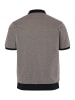 Men Plus Poloshirt in braungrau