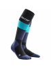 cep Ski-Socken v2 in Indigo