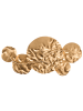 Beliani Wandobjekt CALRY in Gold - (W) 84 x (H) 43 x (L) 5 cm