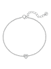 Glanzstücke München Armband Herz aus Sterling Silber in silber