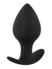 Black Velvets Analplug 3-teiliges Anal-Trainer-Set in schwarz