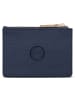 Lazarotti Bologna Leather Schlüsseletui Leder 11,5 cm mit Air Tag Fach in navy