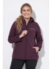 Ulla Popken Softshelljacke in dunkle pflaume