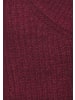 LASCANA Strickpullover in dunkelrot meliert