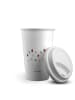 Mr. & Mrs. Panda To Go Becher Marienkäfer Design ohne Spruch in Weiß
