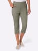 WITT WEIDEN Capri-Jeans in khaki