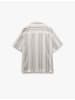 KOTON SHIRTS SS in Khaki Gestreift