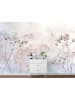 WALLARENA Fototapete
 Blumen in Beige