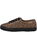 Superga Sneaker low 3750 Black Leopard Print Leggera in braun