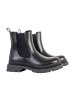 Divine Factory Stiefeletten zum Reinschlüpfen Schwarz