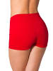 Alkato Alkato Damen Sport Shorts mit Hohem Bund in rot Modell 2